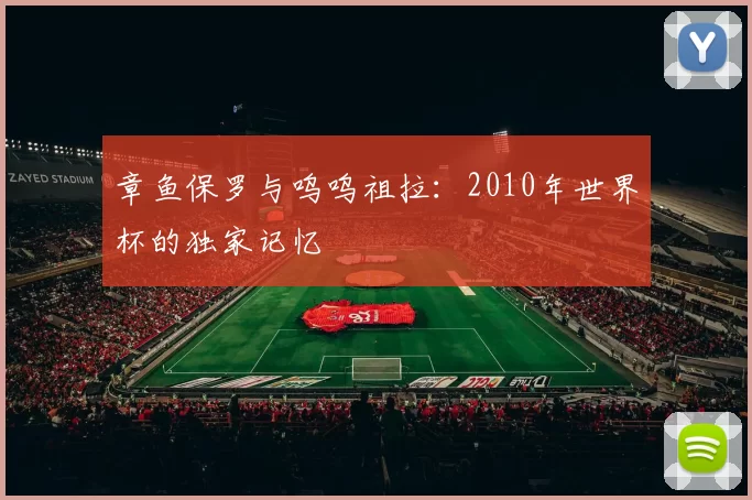 章鱼保罗与呜呜祖拉:2010年世界杯的独家记忆