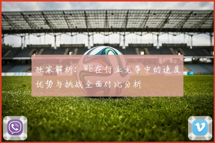 独家解析:WE在行业竞争中的速度优势与挑战全面对比分析