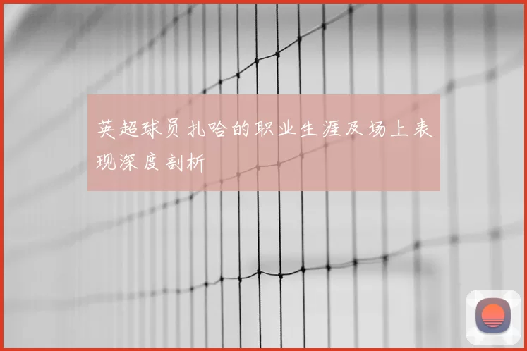 英超球员扎哈的职业生涯及场上表现深度剖析